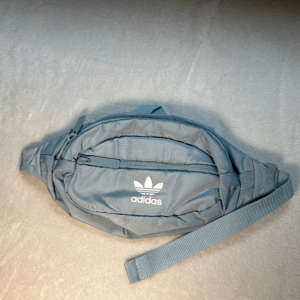 Light blue adidas fannypack
